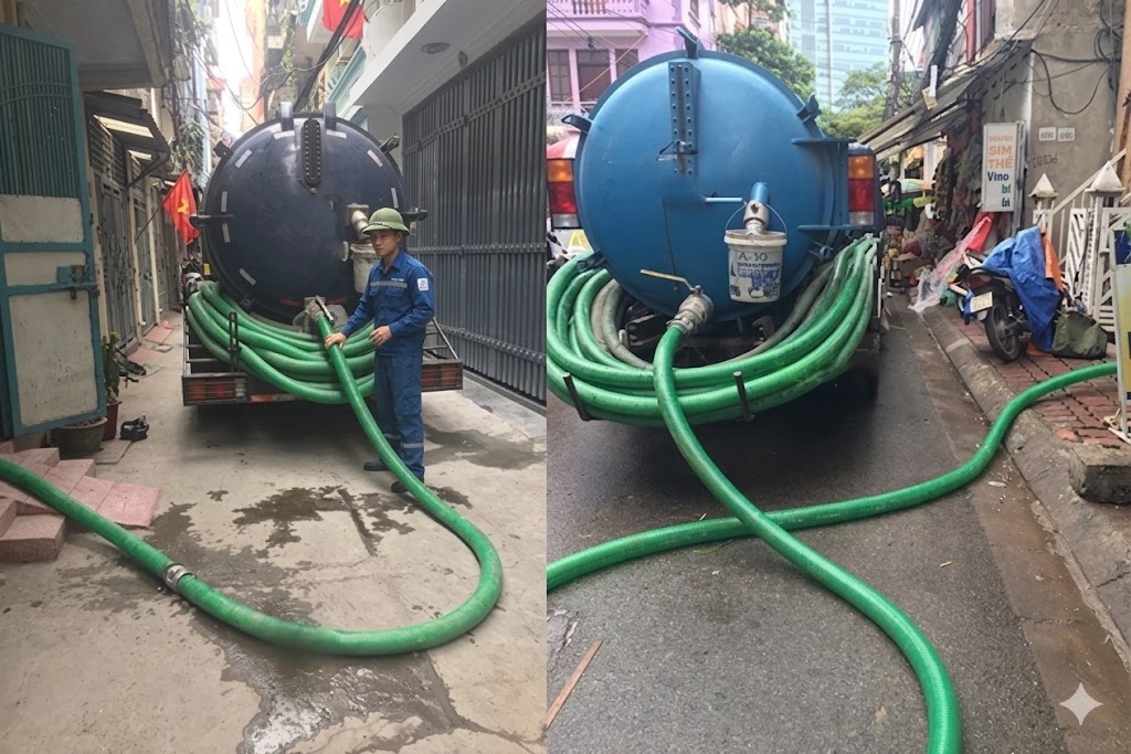 Bảo dưỡng hệ thống hầm cầu
